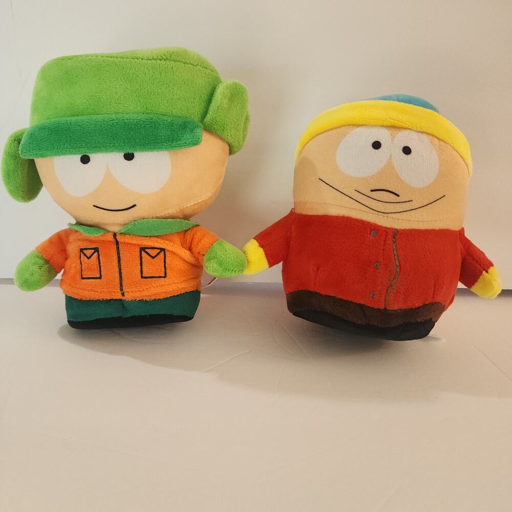 South Park Plush Kyle Broflovski Eric Cartman Stuffed Toys Set